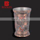 Custom zinc alloy cup with diamond, use souvenir