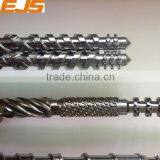135mm x 28D Parallel Twin Screws for a Cincinnati Argos Twin Screw Extruder