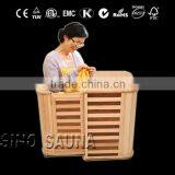 Portable Home Hemlock Half Body Sauna With LED Control Panel (CE/RoSH/ISO) thumbnail-1