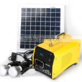 5W Portable solar energy system, with 5W solar panel and 4.5Ah battery