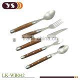 5pcs Laguiole Wooden Handle Flatware Sets thumbnail-1