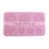 Lace Embossing DIY Cake Fondant Decorating Mold Premium Silicone Lace Molds thumbnail-4