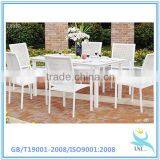 Wholesale alibaba outdoor furniture,outdoor furniture china,7pcs white outdoor furniture set