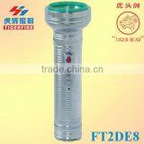 LED Metal Flashlight Stainless Steel Torch for Latin American thumbnail-1