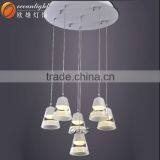 Dinning Pendant Light Cup Pendant Chandelier Acrylic Modern Chandelier OXD9042D-25W thumbnail-3