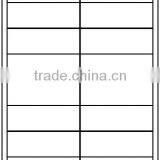 Self Adhesive White Address Label 99 x 34 mm (with Margin) thumbnail-1