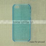 Custom made translucent bump case for iphone 5