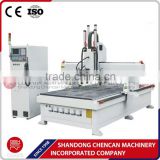 Door cabinet making Wood cutting machine/4x8 ft Cnc Router/Cnc Router 1325 with shift spindles