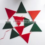 Customizable Laser Cut Felt Christmas Decoration Garlands Ribbon