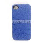 Factory Custom Genuine Ostrich Skin Cover for IPhone6, Fancy Back Cover