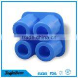 Food Grade Nice Design Household Silicone Ice Cube Cup With Four Holes