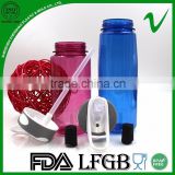 600ml PCTG clear empty drink plastic container for water packaging