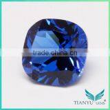 Wuzhou Gems Processing Loose 112# Burma Blue Synthetic Spinel Rough Gemstone thumbnail-3
