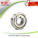 YCZCO Excellent 9*24*7 mm 609zz Deep Groove Ball Bearing thumbnail-3