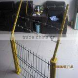 PVC Coated Welded Wire Fence Installation thumbnail-1
