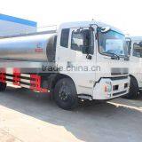 High Quality Milk Tanker Truck Milk Transport Tanker Truck Stainless Steel Milk Tanker Truck thumbnail-2