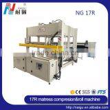China NaiGu Factory Manufacturing High Efficient Automatic Mattress Compression and Roll Packing Machine 17R thumbnail-1