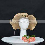 Egghead Female Mannequin Head Fiberglass Display For Cap thumbnail-2