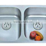 CUPC 304 Stainless Steel Double Bowl Kitchen Sink(8247) thumbnail-1