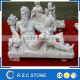 Nude Musele Man Marble Statue Carved Stone thumbnail-1