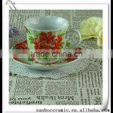 China 2016 Red Rose Design Tea Cup Luxury Favors Coffee Cup thumbnail-2