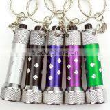 LED Flashlight Torch Zinc Alloy Keychain/Mini Outdoors Torch thumbnail-1