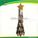 Snowing Christmas Tree With Star thumbnail-1