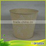 Excellent Quality Waterproof Galvanized Flower Pot for Home and Garden thumbnail-4