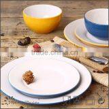 18pcs Two-tone Color Ceramic Dinner Set thumbnail-3