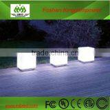 Illuminated RGB Led Glowing Outdoor Cube