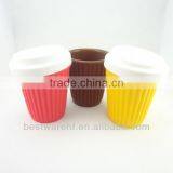 Eco-friendly FDA Silicone Cup for Beet and Coffee Dringking thumbnail-5