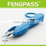S8-1009 5" 2Cr13 Stainless Steel Blade With Plastic Handle Thead Scissors thumbnail-3