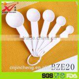 Food grade PP material 5 pcs top quality measuring spoons