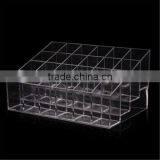 Clear Acrylic 24 Lipstick Holder Display Stand Cosmetic Organizer Makeup Case thumbnail-2