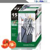 Manufacturers Selling Household 12 Sets Multi-function Stainless Steel Kitchen Knife Cut Bread thumbnail-6