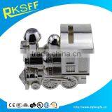 Unique Train Shaped Metallic High Quality Coin Bank in Hot Sale thumbnail-6