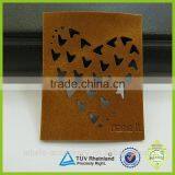 Fashion Decorative Label Embossed Leather Stickers thumbnail-3