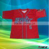 Fashion Cheap Mens Blank Baseball Jersey Made in China Guangdong thumbnail-3