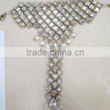 CRYSTAL Single Bracelet With Ring Free Size thumbnail-2