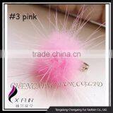 CX-A-27 Beautiful Mink Fur Ball Headband Wholesaler thumbnail-3