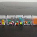 Fisher Price Clear Acrylic Cube Puzzle Plastic Ball Maze Game thumbnail-1