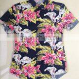 MENS PRINTED HAWAIIAN SHIRT V23 thumbnail-1