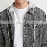 Best Price Men Jean Denim Jacket Hoodies Wholesale Suppliers thumbnail-4