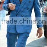 2014 Blue Stripe Hot Design Fahsion Men Suit thumbnail-1