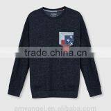 Hip Hop Fashion Design 100% Cotton Wholesale Custom Crew Neck Sweatshirt thumbnail-4