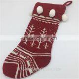 2017 Wholesale Customized Christmas Knitted Stockings thumbnail-5