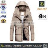 2015 OEM Service Man Warm Short Down Coat With Hoody thumbnail-1