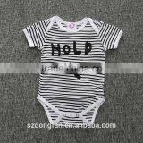 Wholesale Newborn Baby Clothes Summer 100% Cotton Breathable Baby Romper thumbnail-3