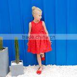 S17614A Kids Wear 2017 European Frock Design Girl Kids Summer Dress thumbnail-3