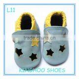 Star Design Genuine Leather Soft Sole Baby Shoes Sandals for Kids thumbnail-1